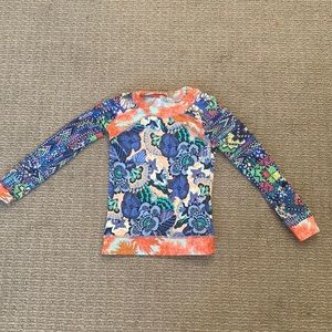 Maaji girls rash guard